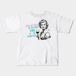 Wine Mom Kids T-Shirt